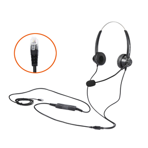 Proolin nhà máy f750d tai nghe RJ9/USB/3.5 mét trung tâm cuộc gọi Tai nghe cho <span class=keywords><strong>VoIP</strong></span> sản phẩm - Product Image 3