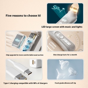 Wholesale Nasal Aspirator for Infants and Toddler with <b>Silicone</b> Tip 1 Set Newborns Baby Cleaner <b>Tool</b> - Product Image 5