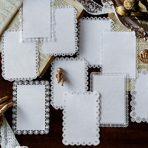 Serie <span class=keywords><strong>de</strong></span> fiestas <span class=keywords><strong>de</strong></span> té, pegatinas decorativas DIY, 10 piezas, 8 estilos, Material japonés, diseño <span class=keywords><strong>de</strong></span> <span class=keywords><strong>papel</strong></span> <span class=keywords><strong>de</strong></span> encaje hueco - Product Image 2