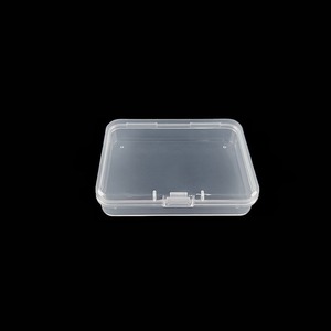 PP Transparent Storage Box 6.6x5x1cm With Lid For Jewelry Organizers Packaging - Product Image 3