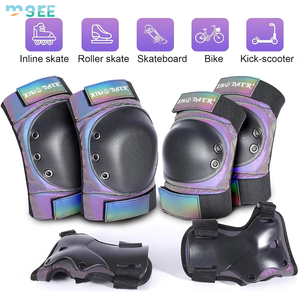 SeeMore - Juego de 6 Protectores para Niños, Resistentes a Impactos, para Rodillas, Codos y Muñecas, para Patinaje, Ciclismo y Skateboarding, Listos para Enviar - Product Image 3