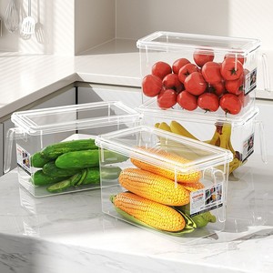 Kitchen Freezer Storage Box Rectangle With Lid For Fruits Vegetables And Eggs Refrigerator Organizer Large Capacity - Product Image 4
