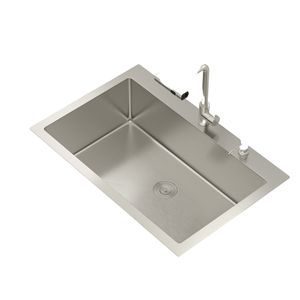 HM3018S ÉVIER DE CUISINE EN ACIER INOXYDABLE 304 IMPRIMÉ DANS UN BOL SOUS-MONTÉ PRÊT pour L'EXPÉDITION - Product Image 1