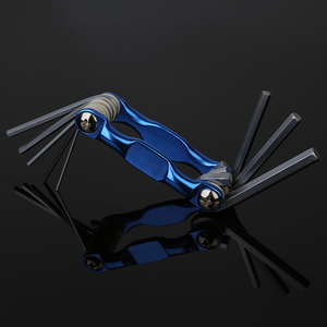 Set di chiavi esagonali pieghevoli universali di alta qualità, <span class=keywords><strong>6</strong></span> pezzi, 4 mm, personalizzabili. - Product Image 2