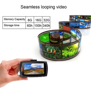 G30 LCD Auto-Dashcam 2,2 Zoll Unsichtbares Armaturenbrett mit Nachtsicht, Schleifenaufnahme & Touchscreen - Product Image 4