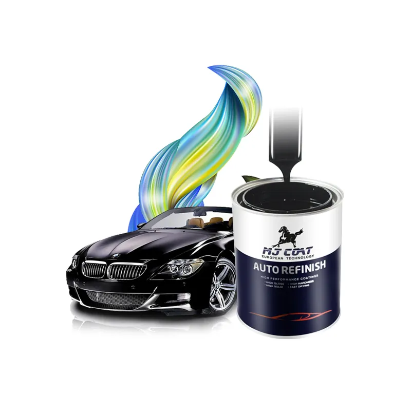 Acrylique Auto 1K Vert Olivedark Peinture Haute Plénitude Métallique Couleur de Base pour Peinture de Voiture