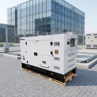 Générateur diesel silencieux de secours 28KW 35KVA 230V 50Hz triphasé avec télécommande à vendre