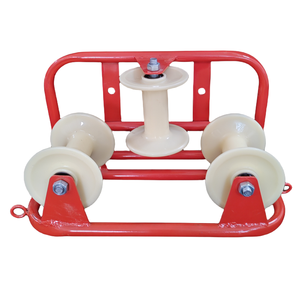 Rodillo de esquina <span class=keywords><strong>para</strong></span> cables, guía de nailon <span class=keywords><strong>para</strong></span> el recorrido de cables en curvas - Product Image 3