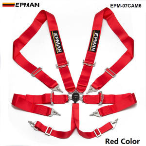 Arnés de Seguridad de Carreras Universal ADDCO EPMAN Jdm de 3 Pulgadas y <span class=keywords><strong>6</strong></span> <span class=keywords><strong>Puntos</strong></span>, Correas de Nailon, Estilo de Bloqueo de Leva, Cinturón de Seguridad EPM-07CAM6 - Product Image 3