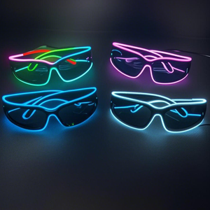 LED نيون Rave عيد الميلاد مع تأثير توهج للأزياء التخرج هالوين دي جي وديكورات الحزب - Product Image 1