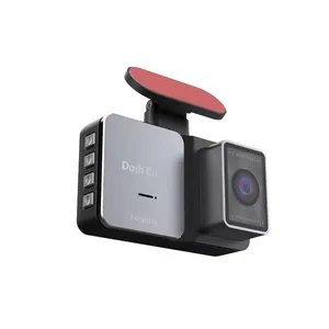 كاميرا 1080P للسيارة DVR واي فاي رؤية ليلية GPS عدسة مزدوجة كاميرا داش مع عدسة خلفية كاميرا تسجيل سيارة بطريقتين