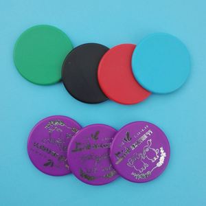 Jetons de poker Texas Hold'em ronds à faible coût, sans valeur nominale, en PS écologique pour jeux de société - Product Image 3