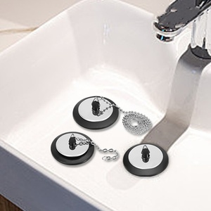 Odor-Proof and Corrosion-Resistant Sewer Dump Plug with Chain <b>Hardware</b> Product - Product Image 5