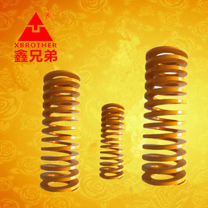 Xbrother <b>Compression</b> <b>Spring</b> 40x100mm High Load Industrial Use <b>Spring</b> Steel Yellow - Product Image 1