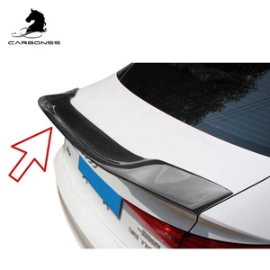 Becquet de coffre arrière en Fiber de carbone, accessoire flambant neuf de Type R pour <span class=keywords><strong>Audi</strong></span> A3 <span class=keywords><strong>S3</strong></span> RS3 de 2014 à 2020 - Product Image 2