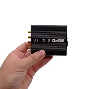 形状记忆合金母连接器15m读取距离RS232接口超高频射频识别4端口迷你阅读器，带4天线