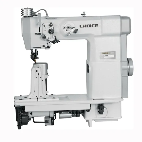 GC9910 Post Bed Single Needle Heavy Duty Compound Feed Roller Industrial Sewing Machine For Leather Product