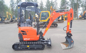 Le Japon original a utilisé la mini excavatrice Kubota U17-3A 1.6 tonnes à vendre - Product Image 6