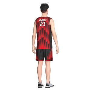Camiseta y Pantalones Cortos de Baloncesto de Malla Personalizados con Logotipo para Competición al Aire Libre, Diseño Urbano, Marca de Diseñador - Product Image 6