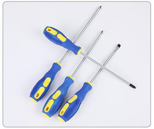 Juego de Destornilladores Industriales OEM de Cabeza Plana, Mango de Plástico Resistente a la Corrosión, Magnético, de Cromo Vanadio, Personalizable - Product Image 2