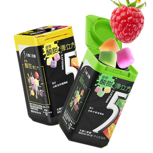 Vente en gros <span class=keywords><strong>Chewing</strong></span>-<span class=keywords><strong>gum</strong></span> 40g sans sucre Best-seller chinois doux <span class=keywords><strong>citron</strong></span> menthe saveur <span class=keywords><strong>fraise</strong></span> OEM bâton boîte bouteille Options - Product Image 2