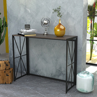 Bureau d'ordinateur Portable pliable, petite Table moderne permettant de gagner de l'espace, en bois, bureau, Portable, pour étudiants