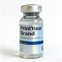 Étiquettes autocollantes personnalisées de qualité industrielle pour flacons de peptides, étiquettes imperméables pour petites bouteilles de 3 ml, 10 ml, 20 ml pour flacons d'émulsion