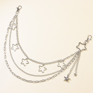 สร้อยคาดเอวโลหะหลายชั้นสไตล์พังก์ สำหรับใส่ทุกวัน แฟชั่นบอดี้เชน โลหะผสมสังกะสี - Product Image 6