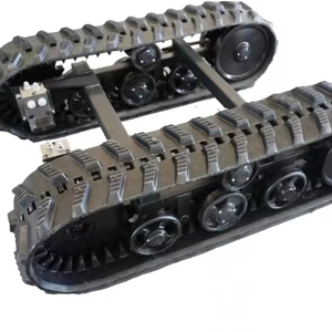 Utv SUV vehículo robot móvil tren de aterrizaje sistema de pistas de goma para <span class=keywords><strong>plataforma</strong></span> de conversión de nieve con rueda motriz - Product Image 1