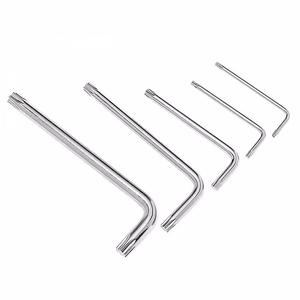<span class=keywords><strong>Clé</strong></span> Torx en L en acier nickelé T10 T15 T20 T25 T27 T30 T40 <span class=keywords><strong>T45</strong></span> T50 pour vis - Product Image 2