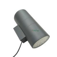 Applique murale extérieure LED en aluminium de style nordique RGB/RGBW DMX, étanche, haute luminosité, contrôle par application/WiFi RF, verre trempé pour couloir