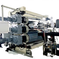 Chauffe-chargeur Conrod V3300 à double vis pour extrudeuses 3D en plastique, machine de fabrication de filament orthopédique, ligne de production de tapis de sol entièrement automatisée