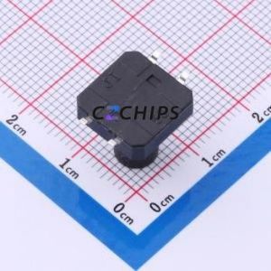 TS-1094S-A16B3-D2 Tactile Switch SMD Switch Single Pole Single Throw Round Button 2.5N Vertical Mount - Product Image 2