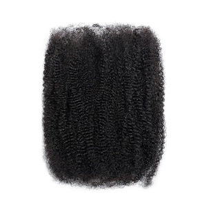 Paquete de 50g de Cabello Humano Pre-4C de Lujo, Rizos Afro Kinky para <span class=keywords><strong>Trenzas</strong></span> Fulani, Dreads Artificiales - Product Image 1