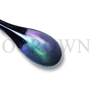 Trắng Duochrome Tắc Kè Hoa kẹo xe sơn ánh sáng màu sắc hoạt động thay đổi UV kháng sắc tố bột