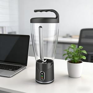 Extracteur de jus électrique portable sans fil 1000 ml, rechargeable par USB, mixeur multifonctionnel domestique avec hachoir à aliments - Product Image 1