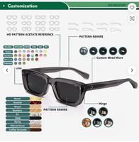 Gafas de Sol de Piloto Retro Vintage para Hombre y Mujer, Gafas de Sol de Diseño de Lujo con Montura de Concha de Tortuga, Lentes Degradadas con Protección UV400