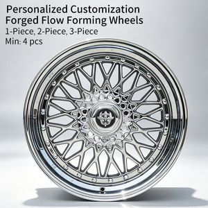 Jantes en alliage chromées FLowtone BB <span class=keywords><strong>Sport</strong></span> Rivet Wheels 16 17 18 19 20 pouces 5x/112/114.3/120 mm en stock - Product Image 2