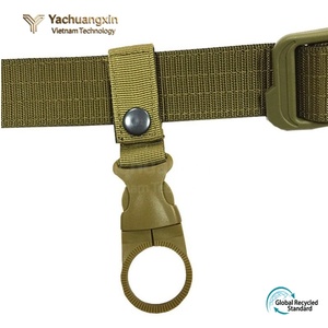 Tactical Water Bottle Holder Clip <b>Multi</b> <b>Tool</b> Outdoor <b>Camping</b> Buckle Olive Green Plastic 1PC All Seasons Use - Product Image 2
