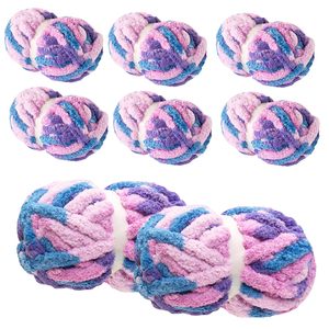 China Factory's Best Price High Tenacity <b>100</b>% <b>Polyester</b> Spun Dyed Texturized Poy Jumbo Chenille <b>Yarn</b> Anti-Bacteria Soft - Product Image 1