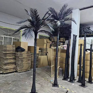 L887 palmera realista al aire libre árbol <span class=keywords><strong>de</strong></span> coco planta Artificial Rosa blanco negro árbol Artificial para <span class=keywords><strong>piscina</strong></span> al aire libre decoración <span class=keywords><strong>de</strong></span> playa - Product Image 1