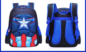 Sacs d'école à motifs de dessins animés en promotion : les sacs à dos les plus vendus pour étudiants et enfants, fabriqués par des usines de sacs pour enfants à Guoazguo, Chine. - Product Image 5