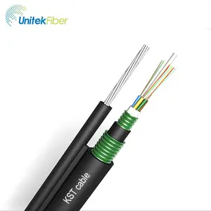 Figure 8 Fiber Optic Cable GYTC8S53 Double Jacket Armoured Fiber Cables Overhead Aerial Fiber Optic Adss Stranded Cables