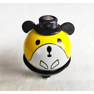 Sonnette de vélo en alliage d'aluminium, design animalier de dessin animé, son fort, alimenté par batterie, pour vélo, scooter, tricycle pour enfants - Product Image 5