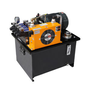 Ensemble complet de station hydraulique, pompe hydraulique à solénoïde pour machine de poinçonnage horizontale et de moulage par injection, électrique et refroidie par air - Product Image 1