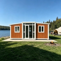 Vente en gros usine : Maison conteneur extensible de 20 pieds pour maison d'hôtes de jardin