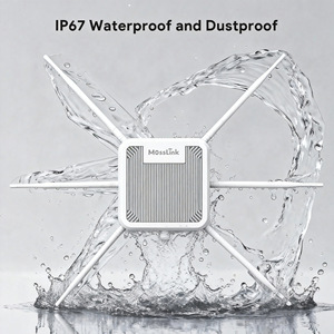 Router Inalámbrico WiFi6 de Doble Banda AX3000, <span class=keywords><strong>Repetidor</strong></span>, Punto de Acceso de 5GHz y 2.4GHz, AP para Exteriores WN570HN2, Cobertura de 300m, 6 Antenas Externas - Product Image 3