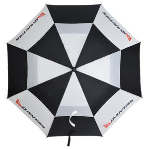 Grand <span class=keywords><strong>parapluie</strong></span> de golf coupe-vent personnalisé de 60 pouces <span class=keywords><strong>Meilleur</strong></span> <span class=keywords><strong>parapluie</strong></span> de golf à double auvent robuste imprimé de <span class=keywords><strong>tempête</strong></span> <span class=keywords><strong>Parapluie</strong></span> extra fort de marque fabriqué en pongé - Product Image 4