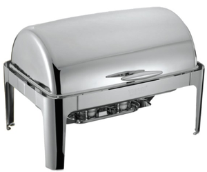 Piring chafing persegi panjang baja tahan karat 9Liter di Turki - Product Image 2