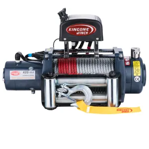 CE KDS-10.0 Smart gear winch groove drum 10000lbs 24V offroad winch